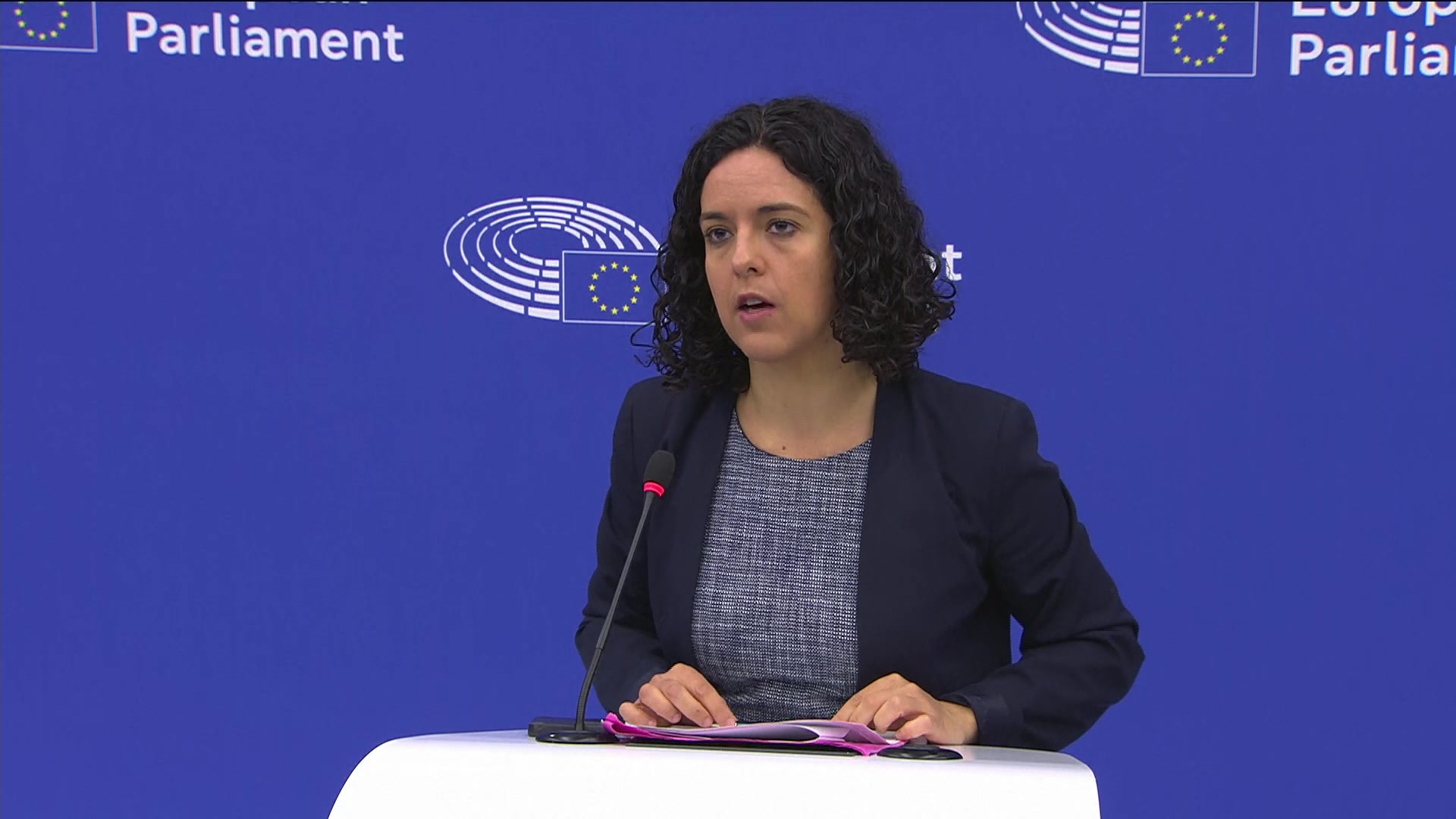 Press briefing by Manon AUBRY (The Left, FR) and Martin SCHIRDEWAN (The Left, DE), The Left Group Leaders